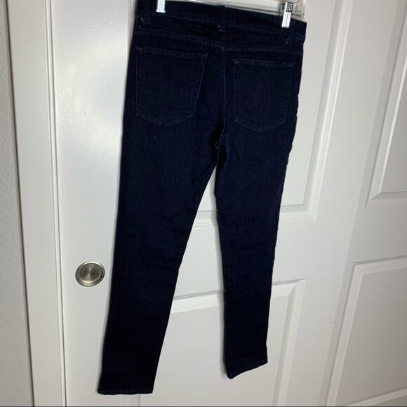 The Kooples Dark Wash Mid Rise Skinny Ankle Jeans Size 26 - Picture 4 of 6